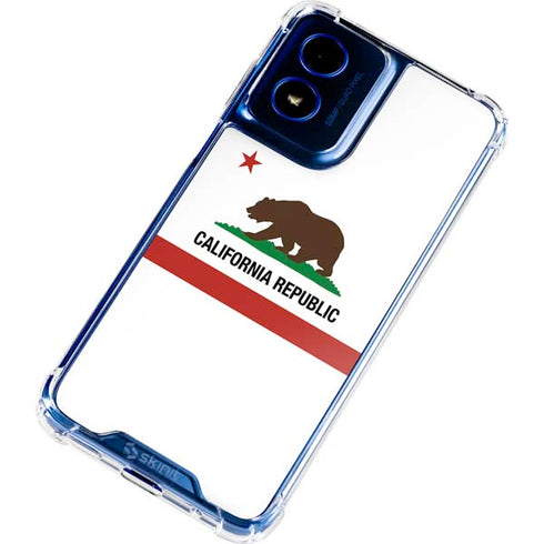 California Republic Moto G 5G (2024) Clear Case